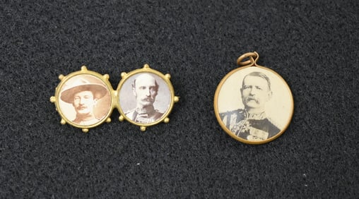 2 1899 Boer War Commemorative Pieces