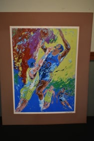 Ted Tamba "One on One Basketball" Print