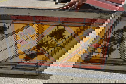 Antique Stained Glass Window