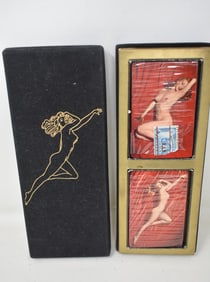Vintage Marilyn Monroe Playing Card Set Tom Kelly Photos