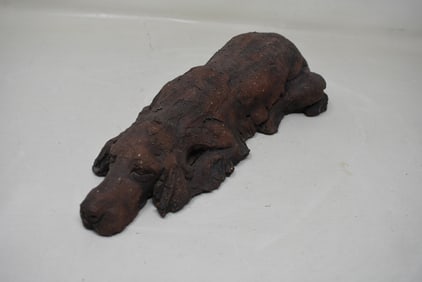 Arlene Siegel Sculpture 11" Hound Dog