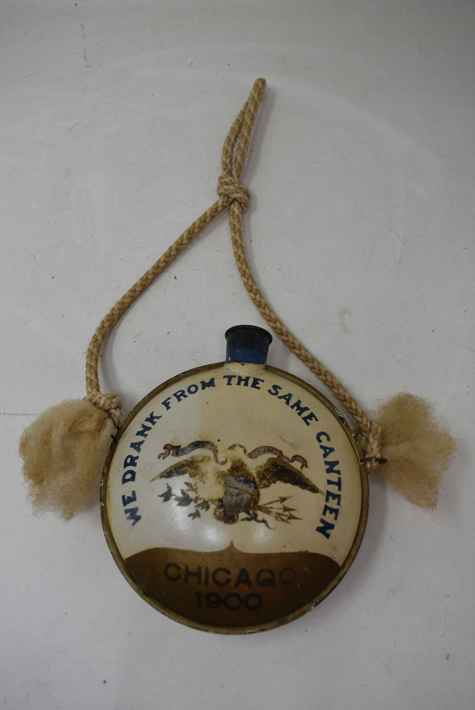G.A.R. Souvenir Canteen 1900 Chicago Civil War Reunion (1 of 4)