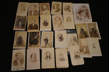 Lot of Antique Cabinet Cards, Photography Cards