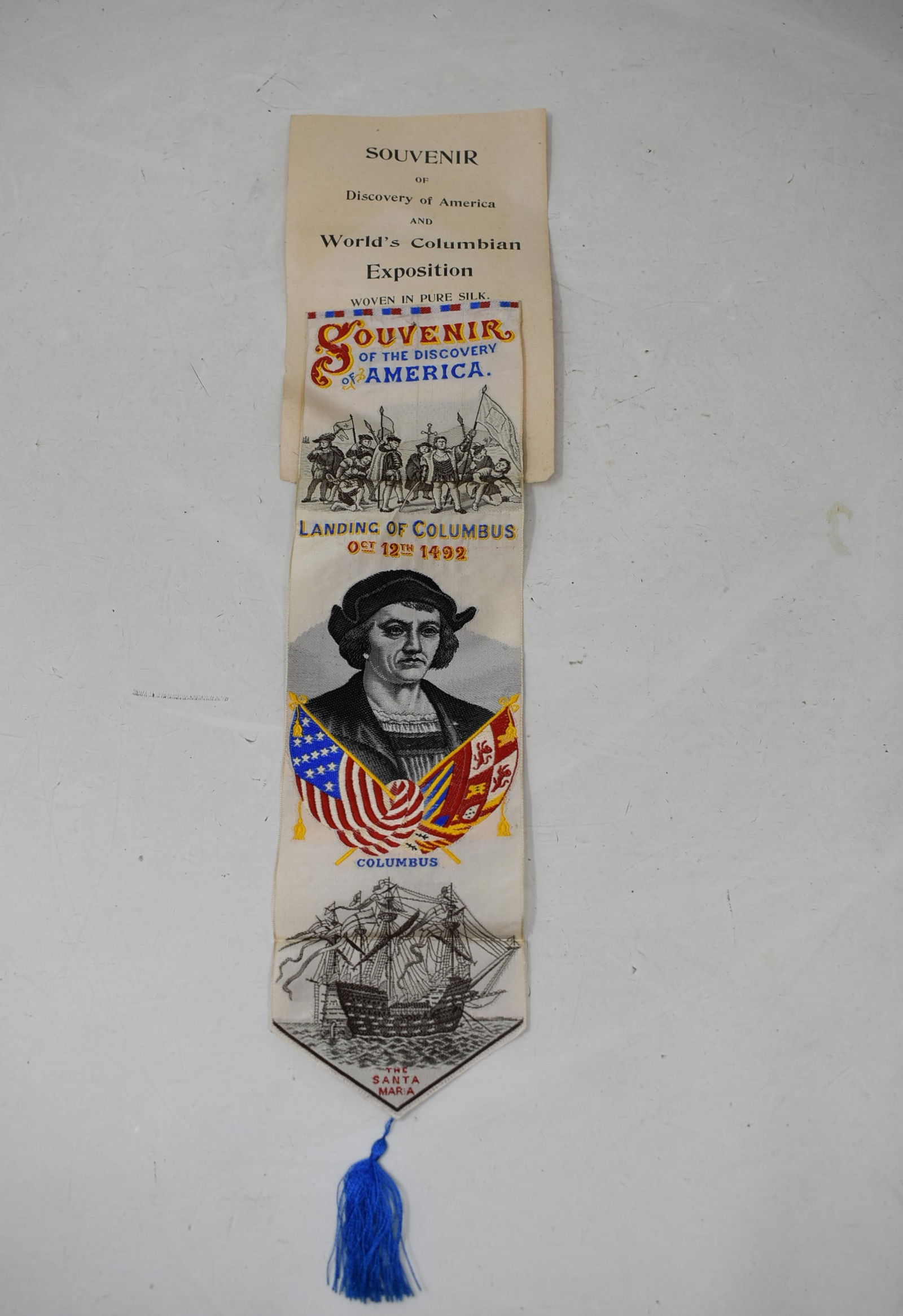 1893 World's Columbian Exposition Commemorative Ribbon (1 of 4)