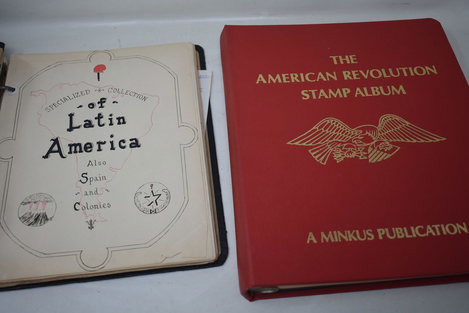 2 Vintage Stamp Albums, Latin America & America (1 of 10)