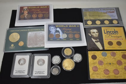 Group of Commemorative Coins