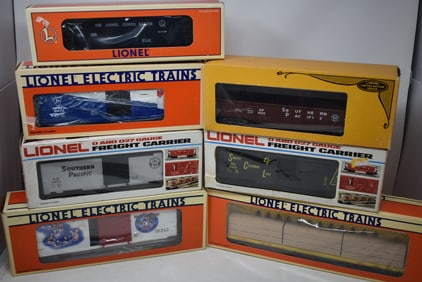 Group of 7 Lionel Trains