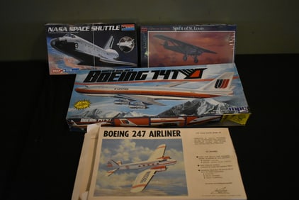 Group of 4 Model Kits