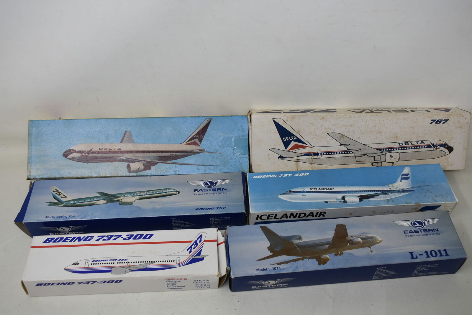 6 Vintage Airplane Model Kits (1 of 2)