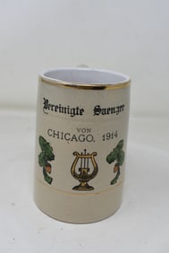 1914 Chicago Beer Mug Stein