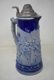 1.5 Liter Thewalt Salt Glaze Tankard Beer Stein