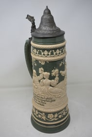 2 Liter Relief Beer Stein Albert Thewalt #603