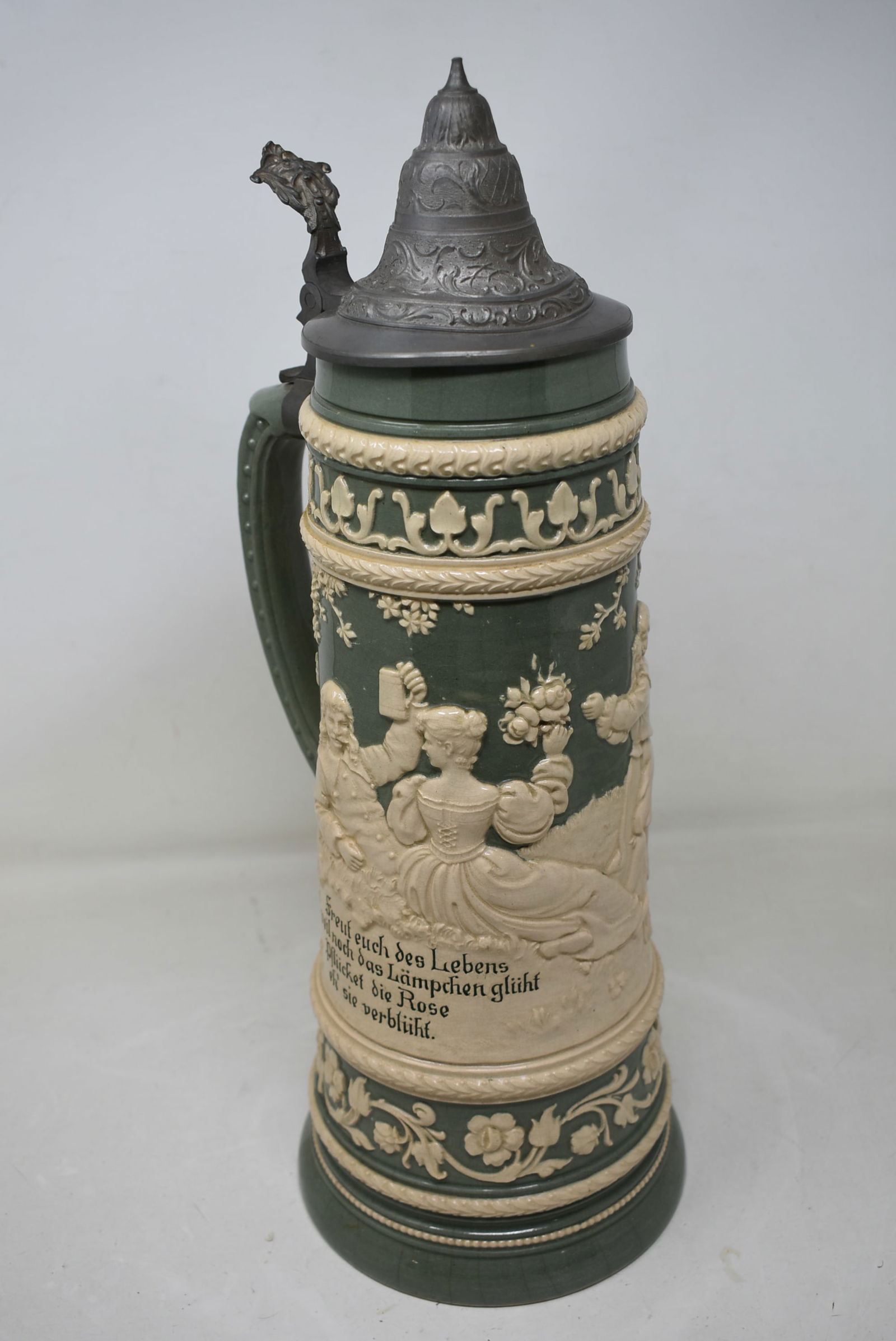 2 Liter Relief Beer Stein Albert Thewalt #603 (1 of 6)