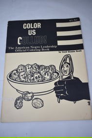 1963 "Color Us Cullud!" American Negro Leadership Coloring Book Cecil Brathwaite
