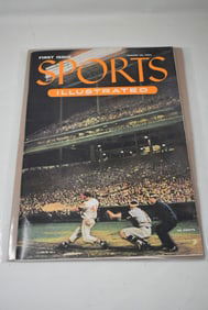 1st Issue Sports Illustrated Aug. 16, 1954 Includes Baseball Cards