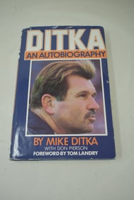 Mike Ditka Autobiography Autographed Signed