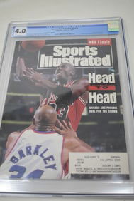 Sports Illustrated June 21, 1993 Michael Jordan CGC Graded 4.0