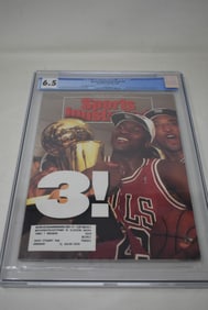 Sports Illustrated June 28, 1993 Michael Jordan "31" CGC Graded 6.5