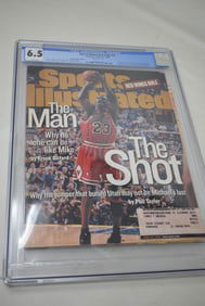 Sports Illustrated June 22, 1998 Michael Jordan "The Shot" CGC Graded 6.5