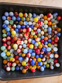 Collection of Vintage Marbles