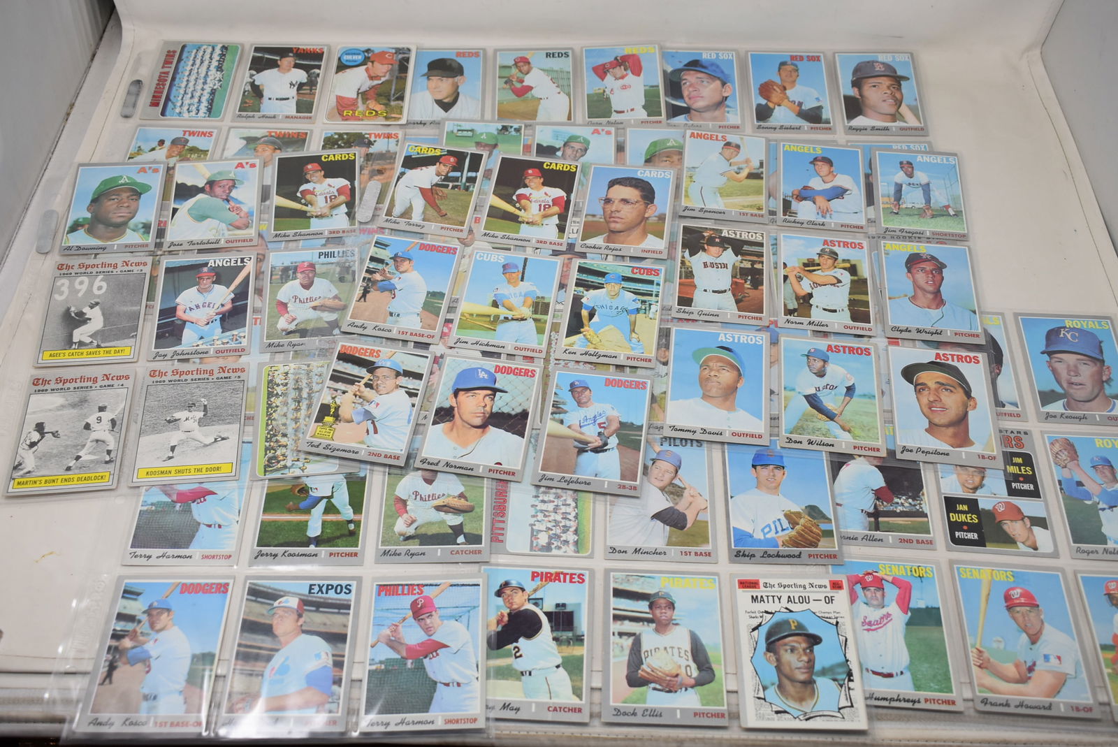 90 Topps 1970 Baseball Cards (1 of 4)
