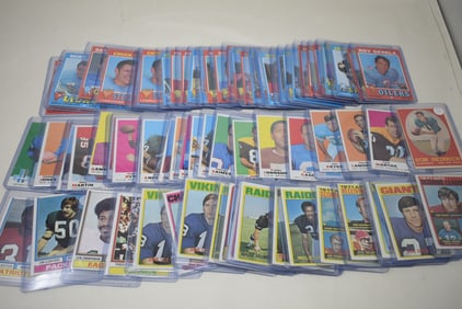 Group of Topps 1970s Football Cards