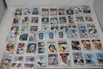 Group of 90 Topps 1970s Baseball Cards