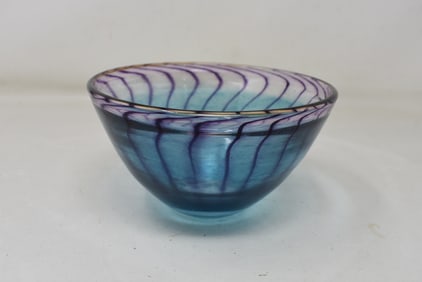 Signed Art Glass Bowl