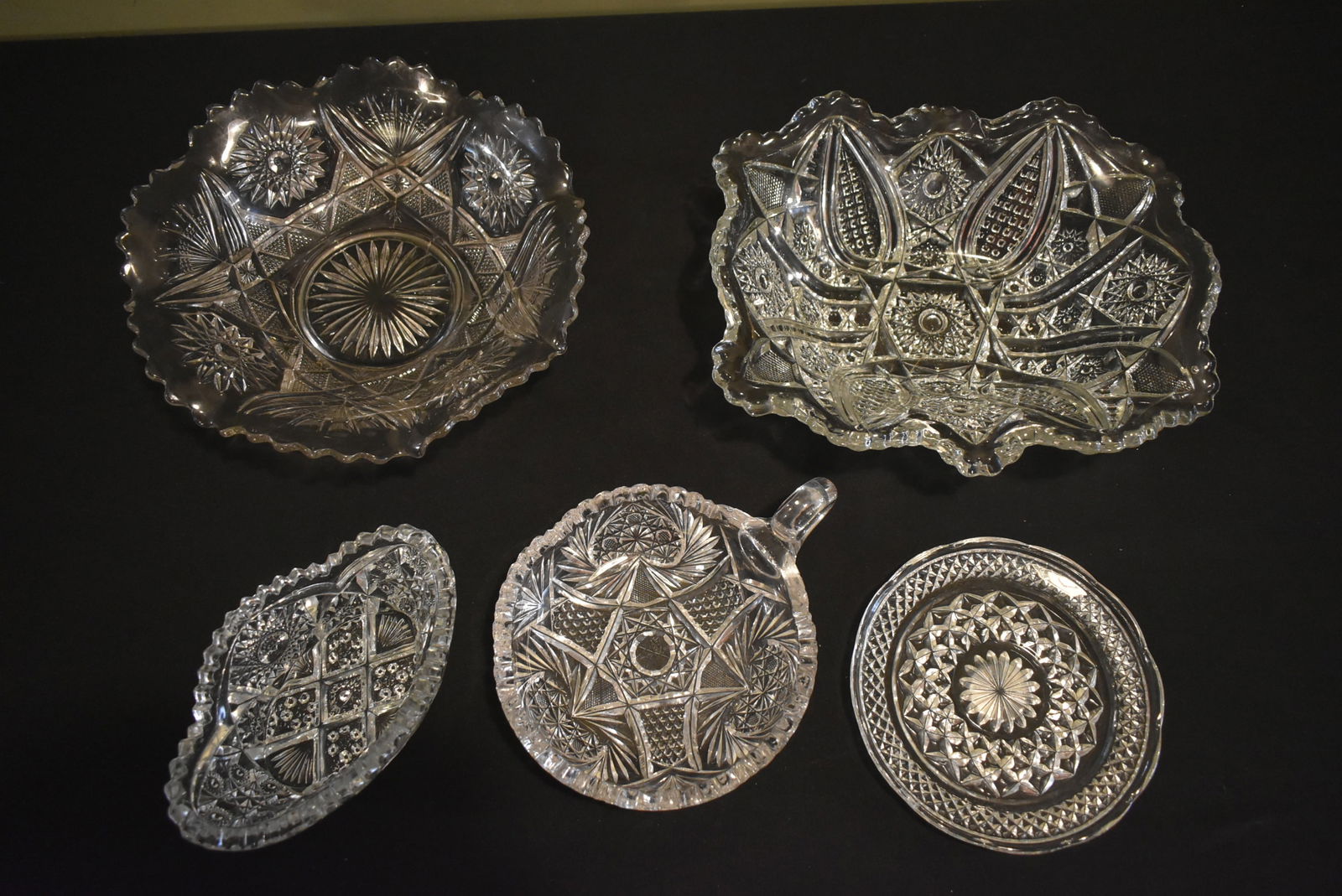 Lot of 5 Pieces Crystal (1 of 5)