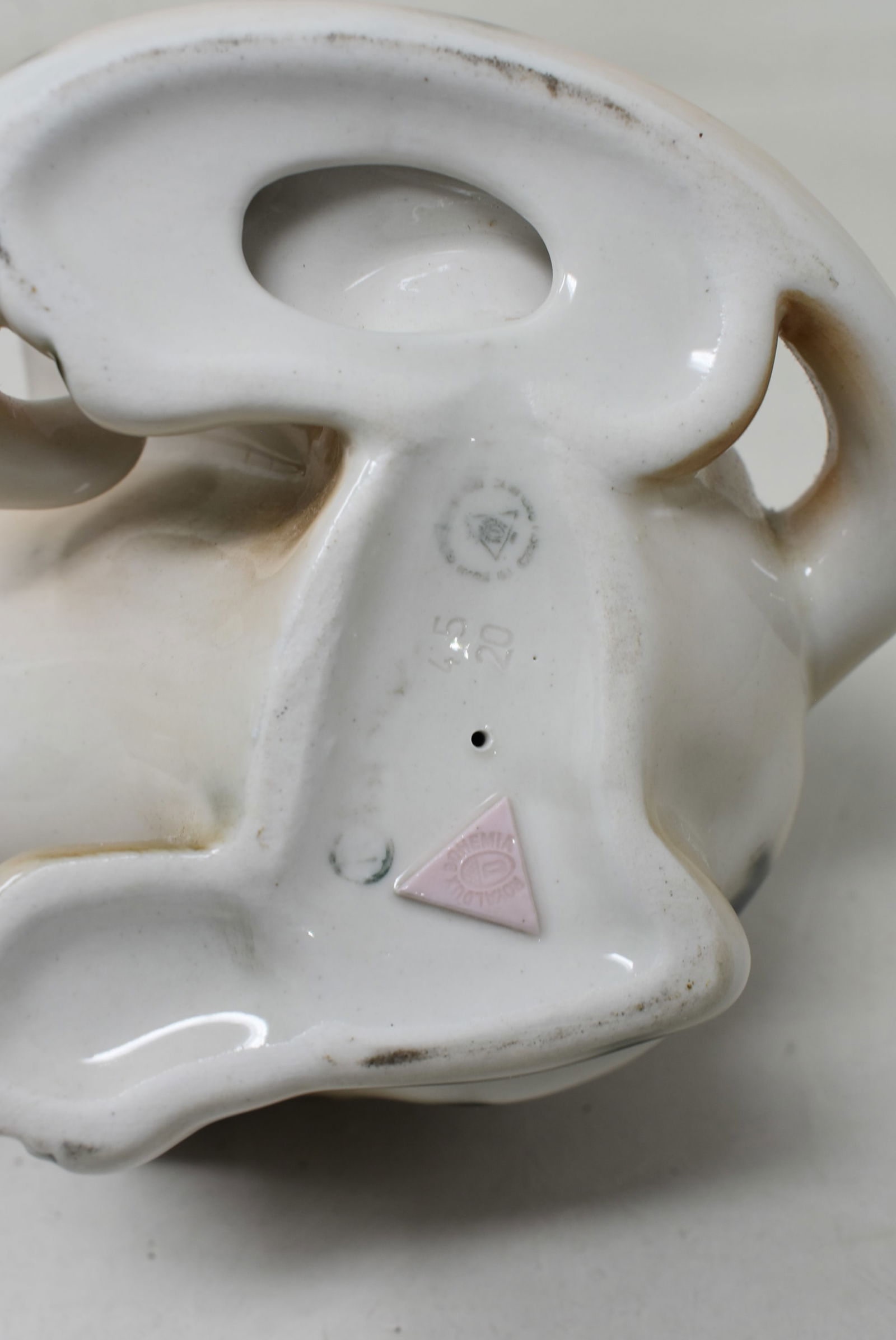 Royal Dux Porcelain 11" Leopard Figure - 5