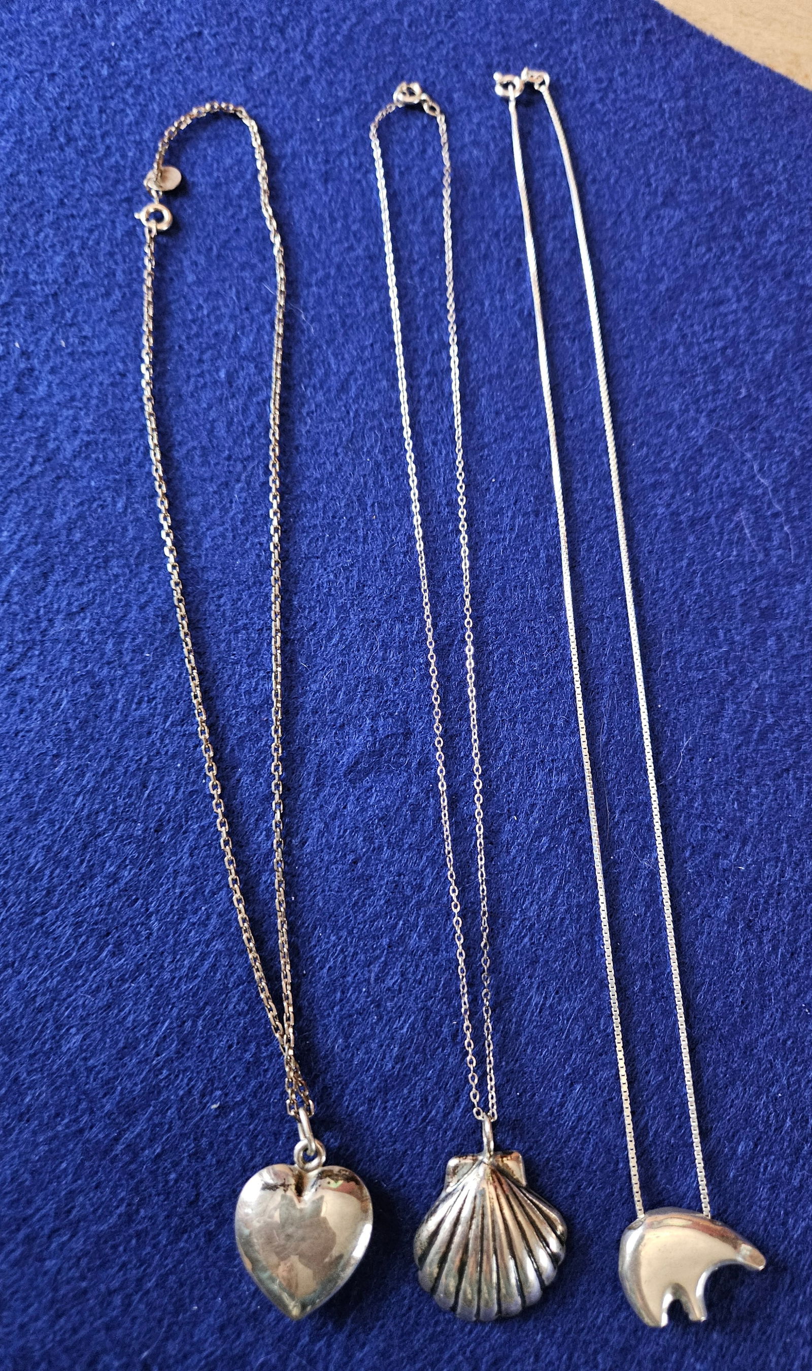 3 Sterling Silver Necklaces (1 of 3)