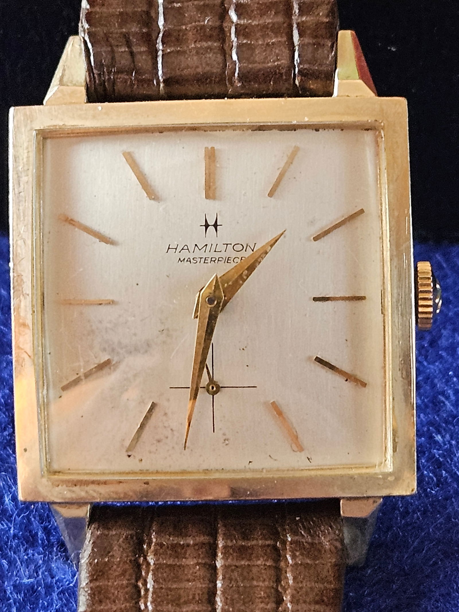 Vintage Men's 14k Gold Hamilton Self-Winding Wristwatch (1 of 9)