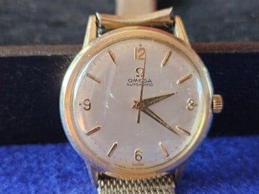 Vintage Men's Omega Automatic Wristwatch