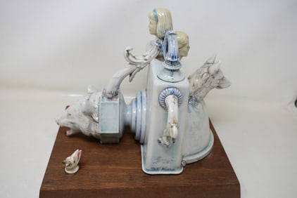 David Keyes Art Pottery Original Piece Signed