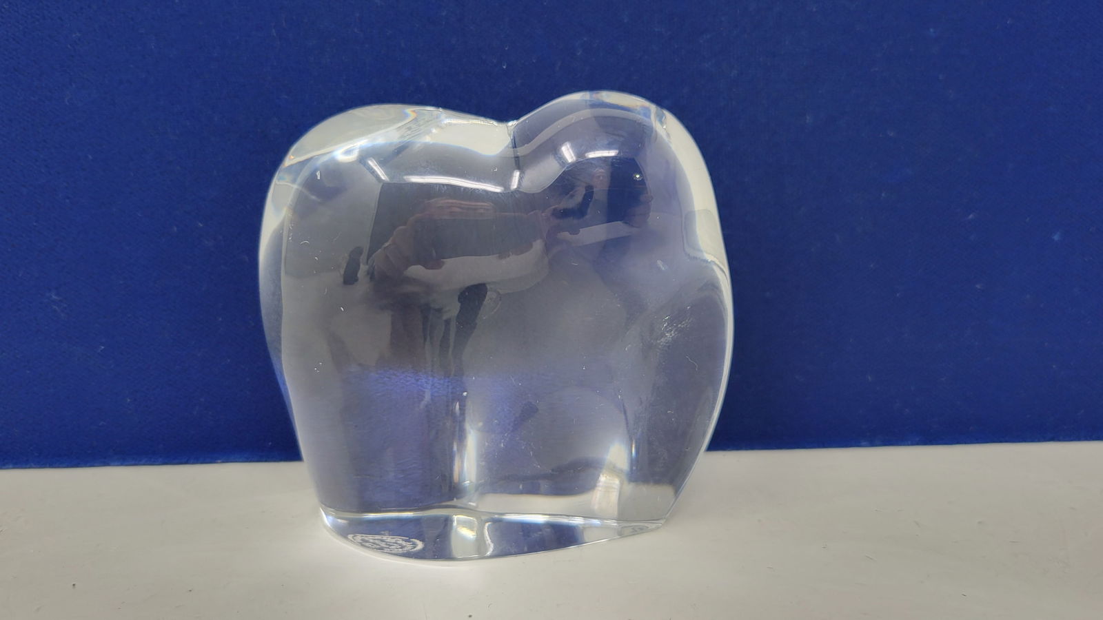 Baccarat 3" Clear Glass Elephant (1 of 5)