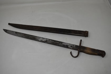 WWI Bayonet with Scabbard