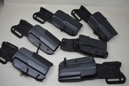Lot of 6 Thermoplastic Gun Holsters Bladetech
