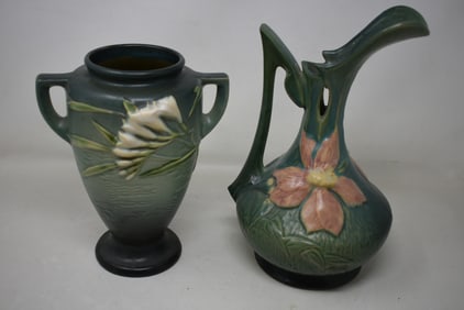 2 Pieces of Roseville Pottery