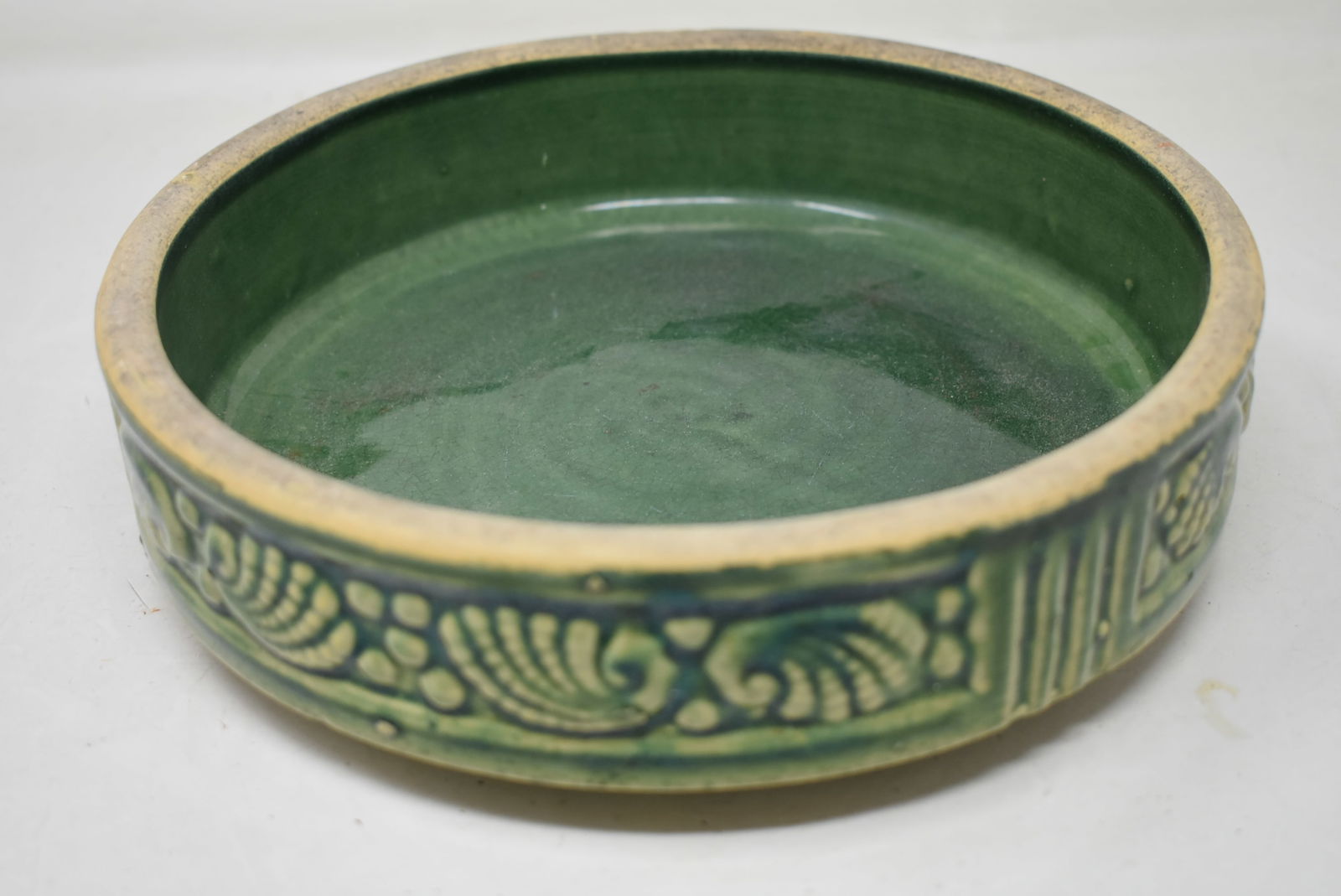 Brush McCoy Pottery Shell Bulb Bowl Planter c1920s (1 of 4)