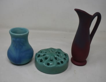 Group of Van Briggle Pottery Pieces