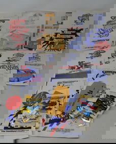 Lot of 12 Vintage Street Rod Nationals Registration Kits