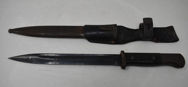 WWII E.V.F. Horster Bayonet and Scabbard