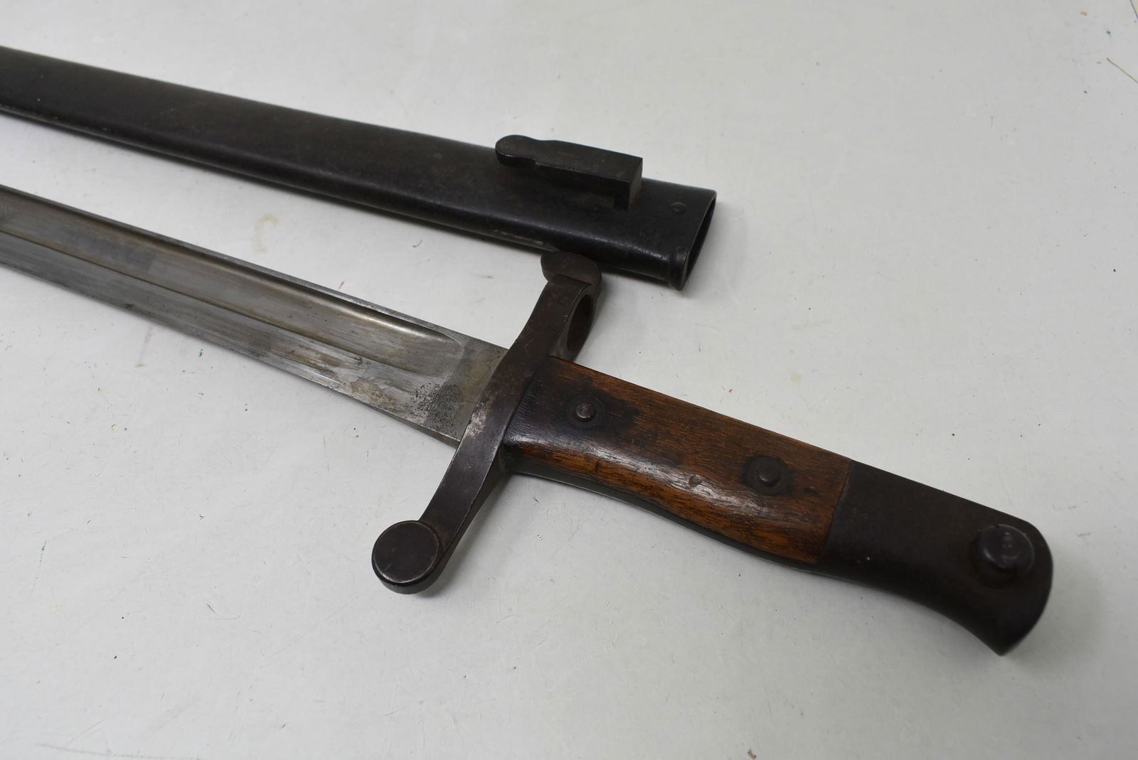 Steyr Model 1886 Bayonet and Scabbard (1 of 4)
