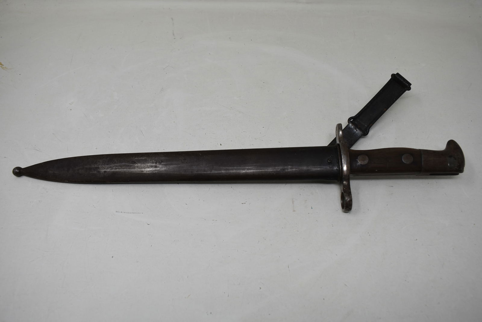 U.S. M1892 Krag Bayonet 1895 with Original Scabbard (1 of 7)