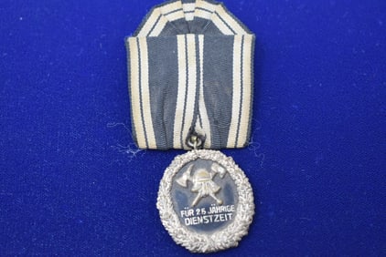 Prussia 25 years Fireman Service Medal