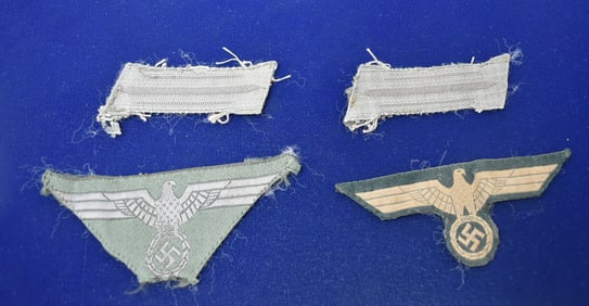 Original WWII German Cloth Badges