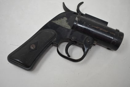 U.S. WWII 1942 M8 Pyrotechnic 37mm Flare Signal Pistol