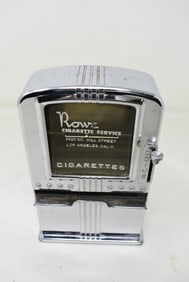 1940 Lester-Ware Coin-Op Cigarette Dispenser with Advertising