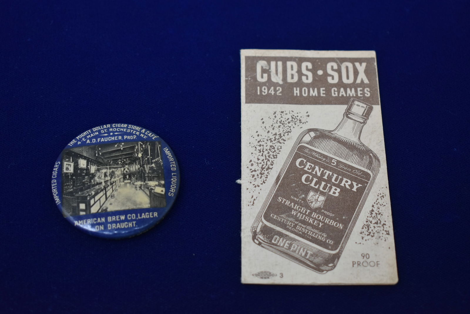 2 Pieces Vintage Advertising (1 of 4)