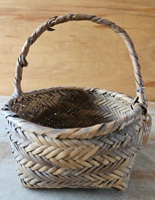 1940s Native American Cherokee Basket